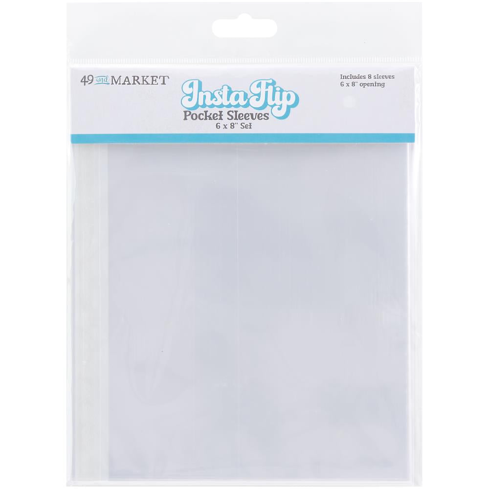 49 & Market InstaFlip Pocket Sleeves 6” x 8” Set